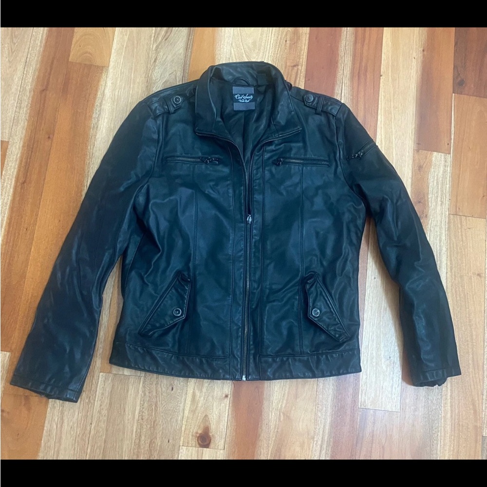 Civil Society Black Leather Jacket